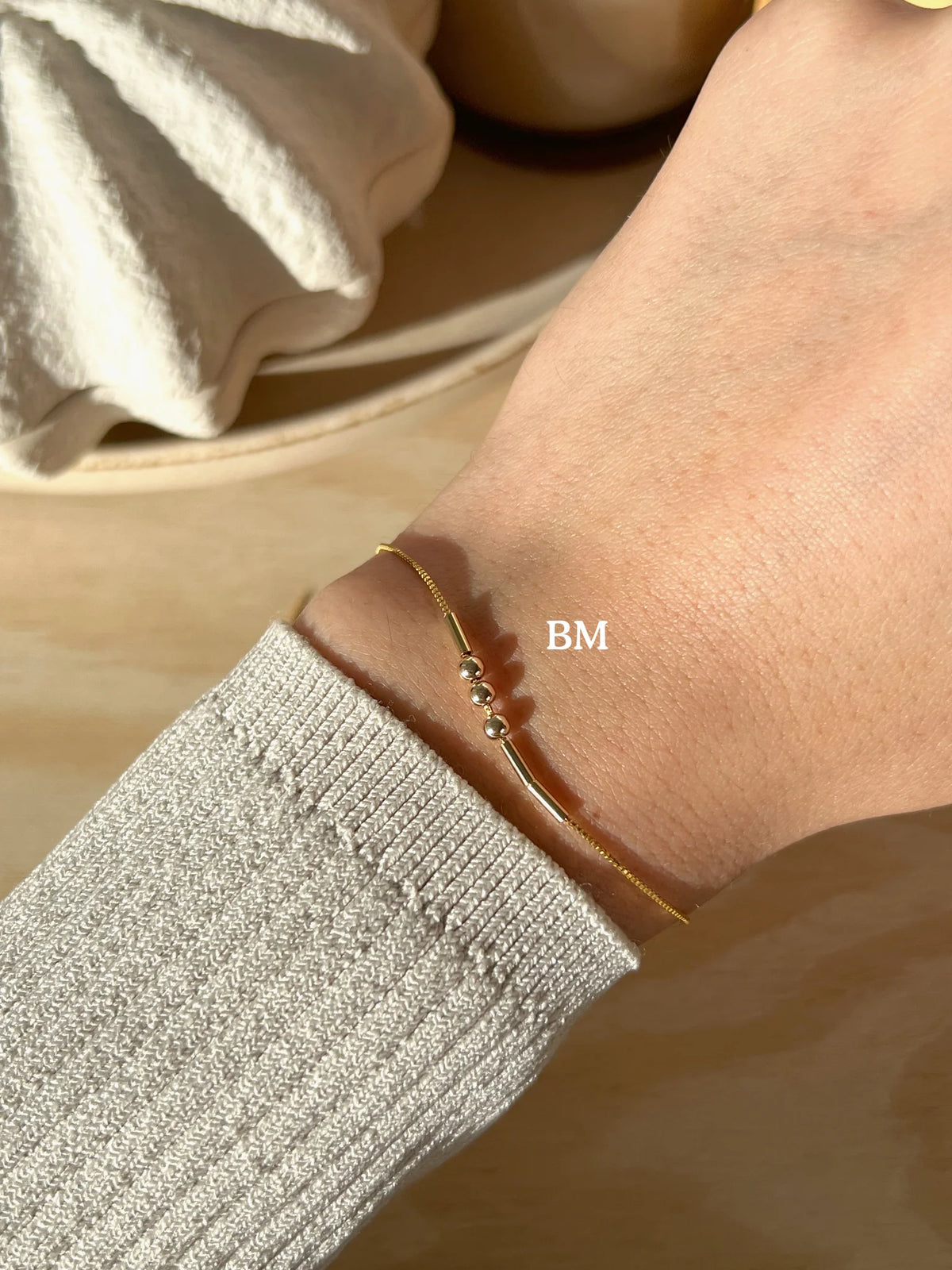 Personalized Couple Morse Code Bracelet