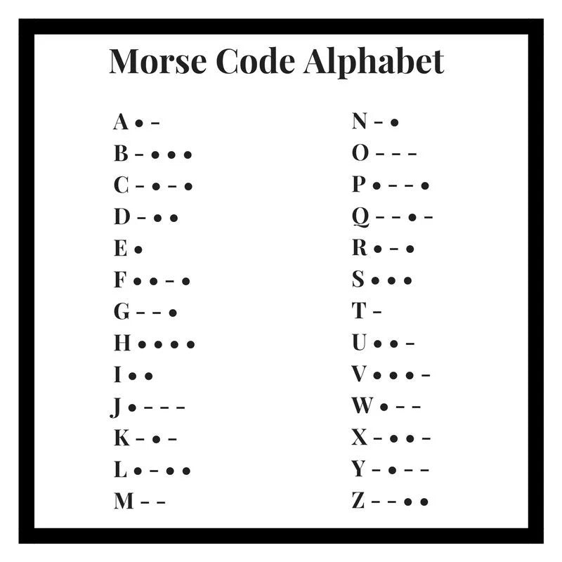 Personalized Couple Morse Code Bracelet